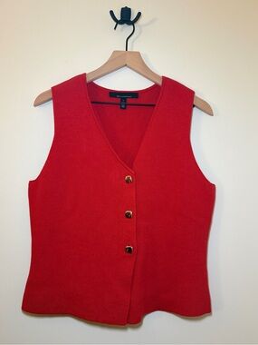 White House Black Market V-Neck Sweater Vest